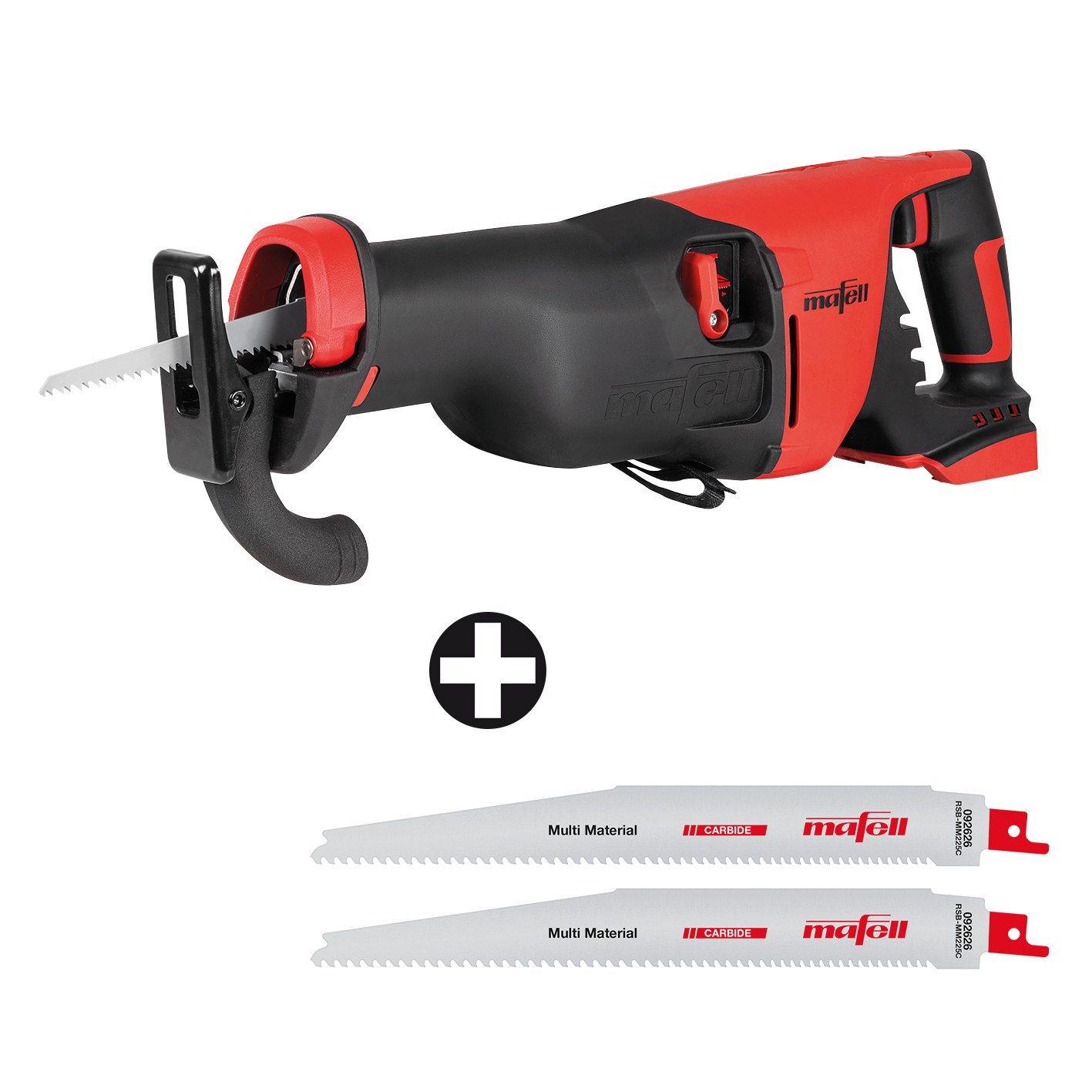 MAFELL Akku-Säbelsäge RS 32-18 + 2x RSB-MM225 C Multi Material Carbide