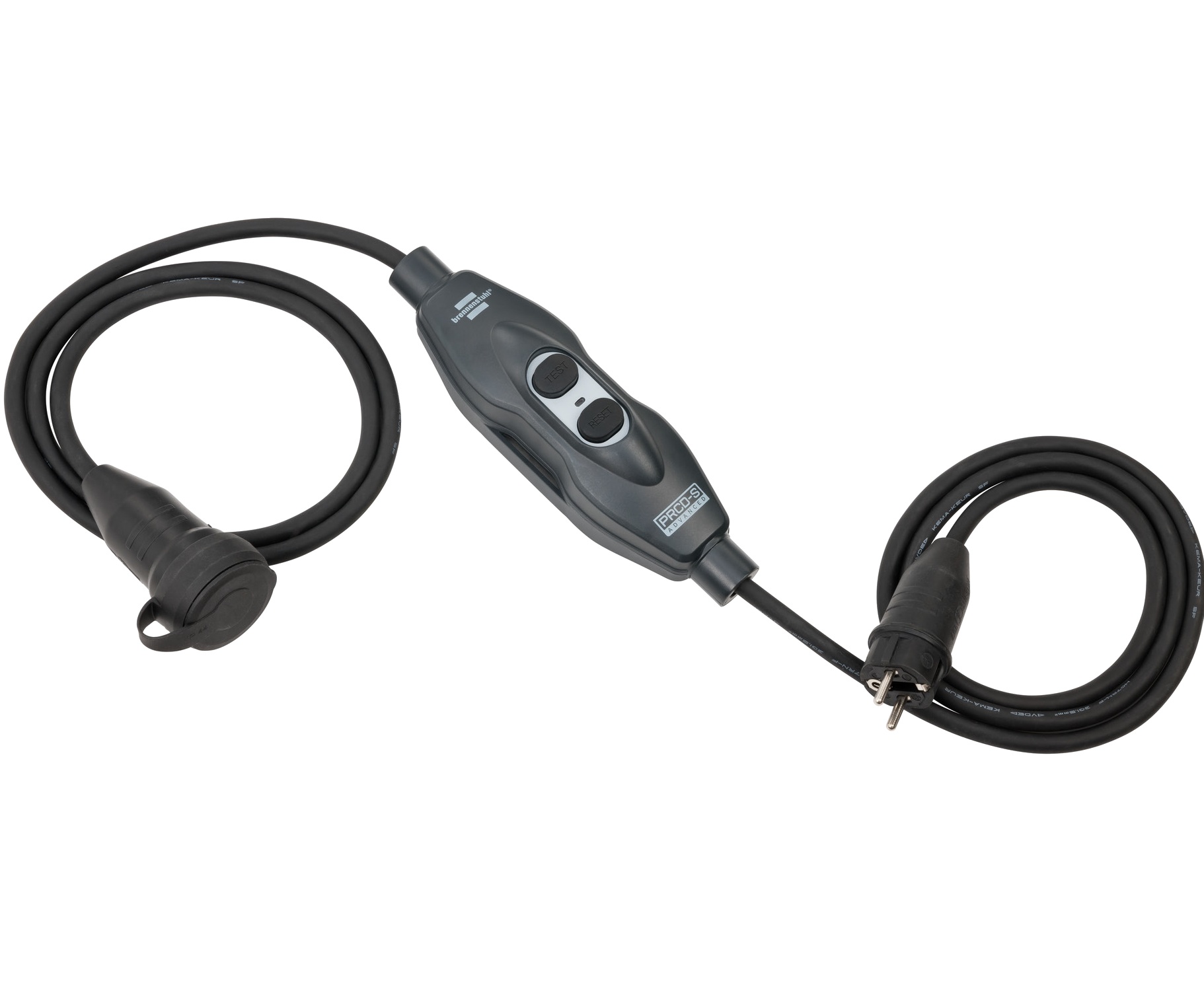 BRENNENSTUHL Professional PRCD-S ADVANCED Schutzadapterkabel IP44 3m H07RN-F3G1,5