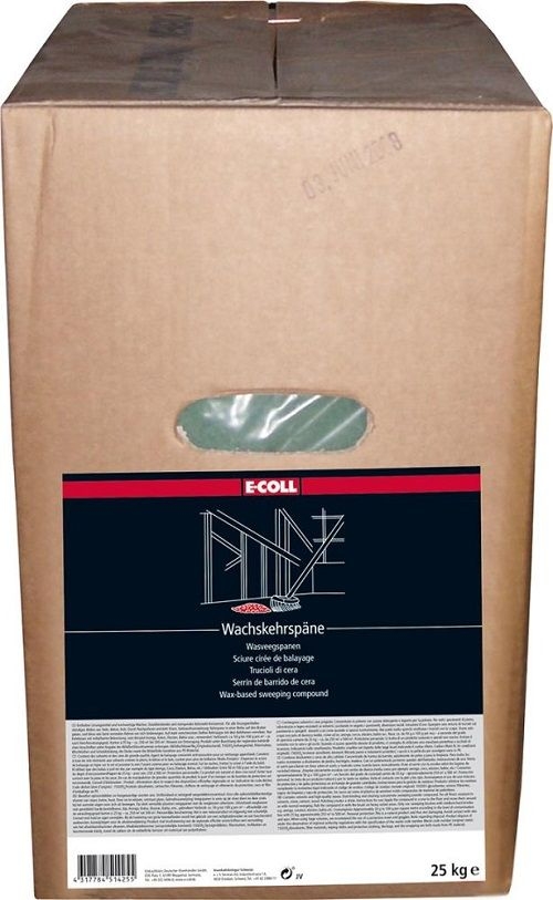 E-COLL Wachskehrspäne 25kg E-COLL Wachskehrspäne 25kg