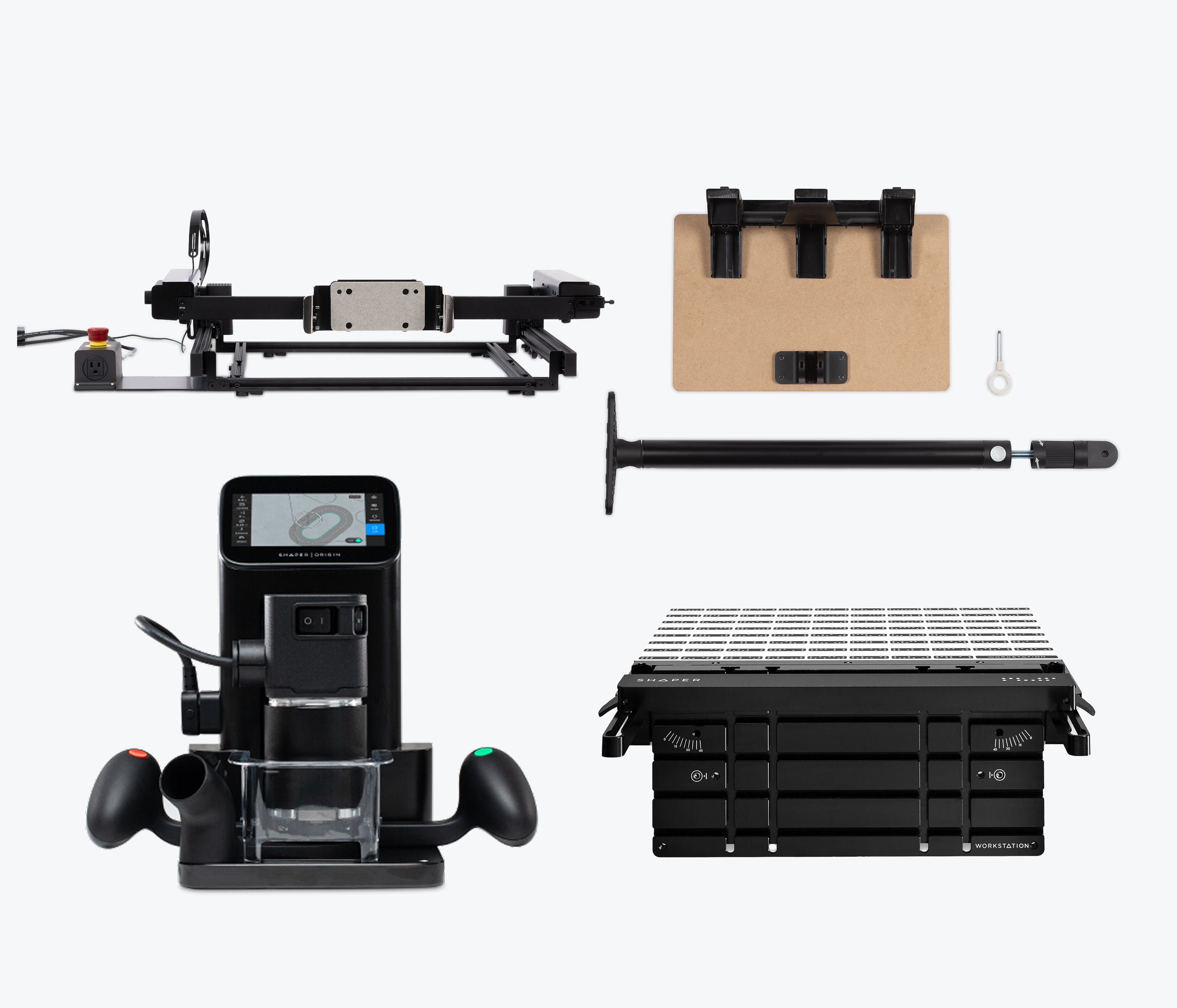 SHAPER Origin + Workstation + BenchPilot + Shelf Upgrade Kit