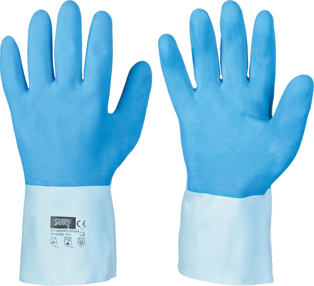 STRONGHAND Handschuhe Latex "Moratuwa" Größe 10