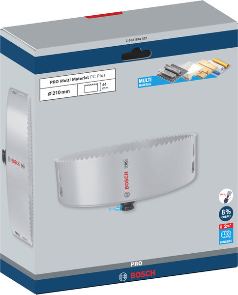 BOSCH PRO Multi Material PC Plus Lochsäge, 210 mm BOSCH PRO Multi Material PC Plus Lochsäge, 210 mm