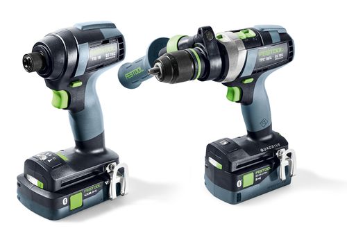 FESTOOL Schrauber- und Bohrer-Set TID 18 5,0/4,0-Set TPC 18/4 FESTOOL Schrauber- und Bohrer-Set TID 18 5,0/4,0-Set TPC 18/4