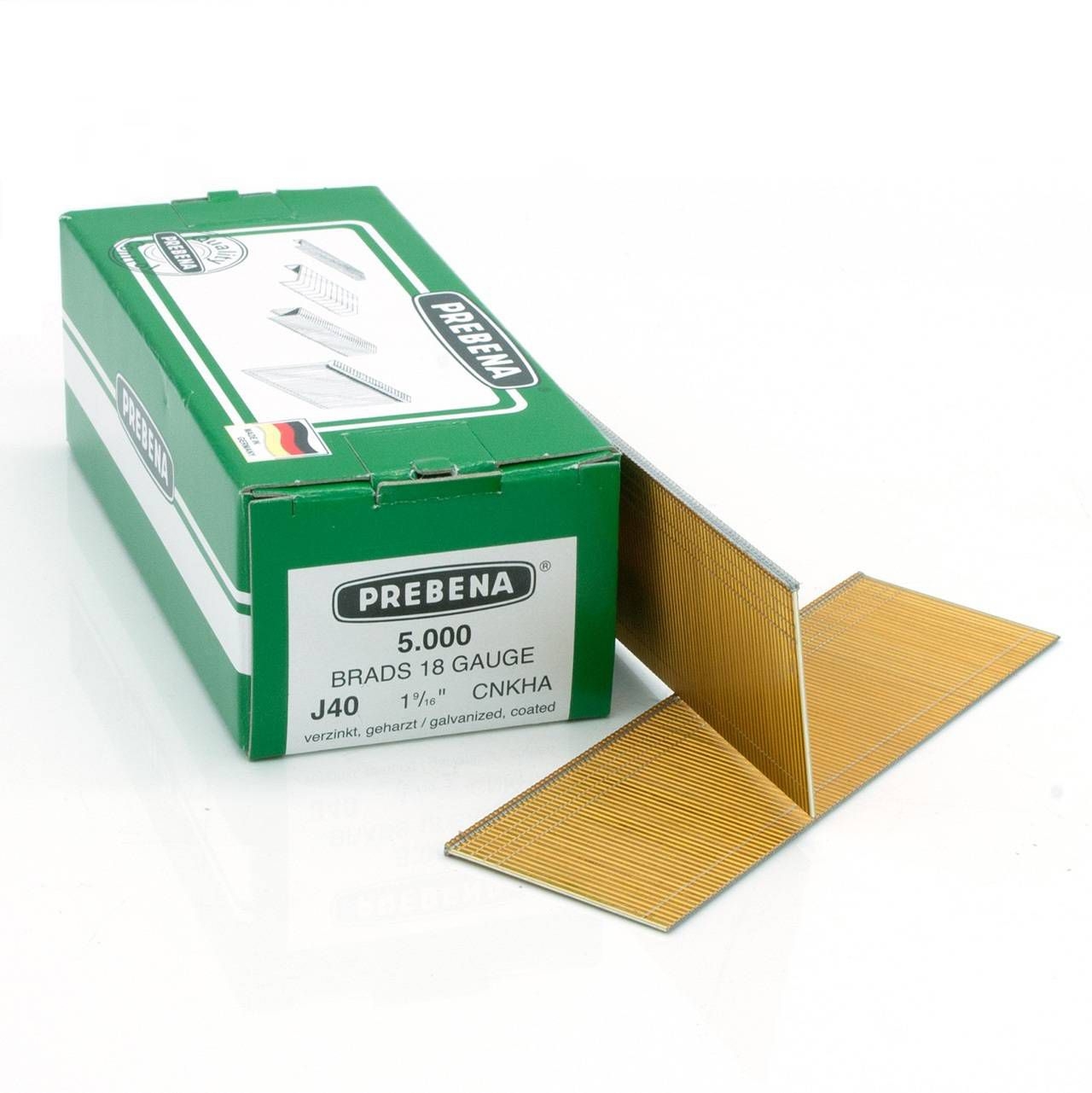 PREBENA Stauchkopfnägel (Brads) J40CNKHA