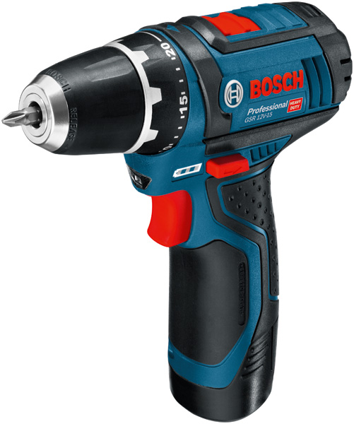 BOSCH Akku-Bohrschrauber GSR 12V-15, 2 Akku GBA 12V 2.0Ah, Ladg. u. L-BOXX BOSCH Akku-Bohrschrauber GSR 12V-15, 2 Akku GBA 12V 2.0Ah, Ladg. u. L-BOXX