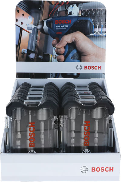 BOSCH 6-teiliges Steckschlüssel-Set, 6–13 mm BOSCH 6-teiliges Steckschlüssel-Set, 6–13 mm