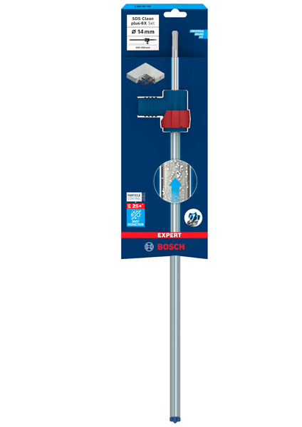 BOSCH EXPERT SDS Clean plus-8X Hammerbohrer-Set 14 x 400 x 550 mm BOSCH EXPERT SDS Clean plus-8X Hammerbohrer-Set 14 x 400 x 550 mm