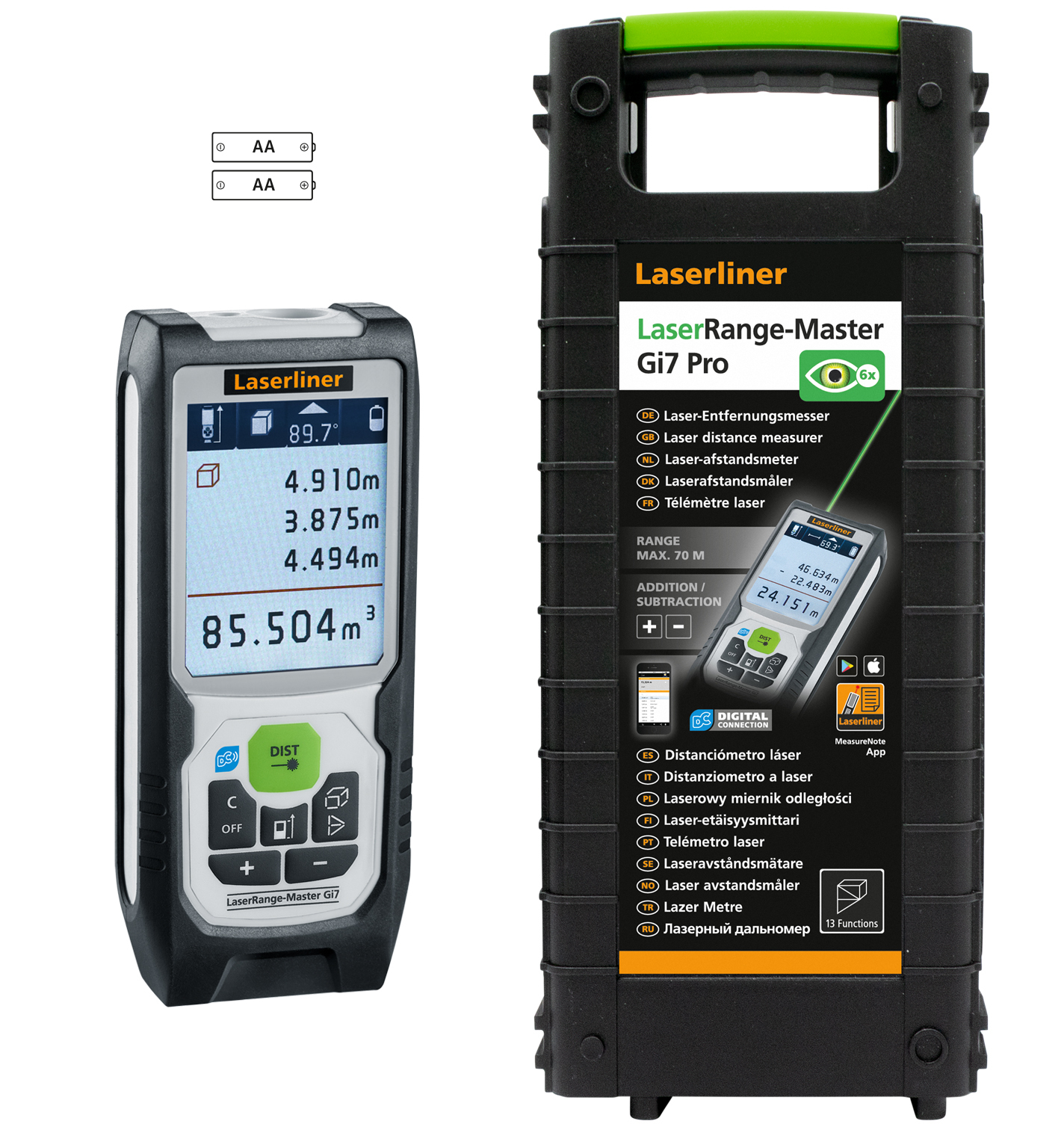 LASERLINER Entfernungsmesser LaserRange-Master Gi7 Pro