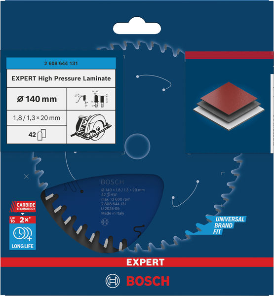 BOSCH Kreissägeblatt Expert for High Pressure Laminate BOSCH Kreissägeblatt Expert for High Pressure Laminate