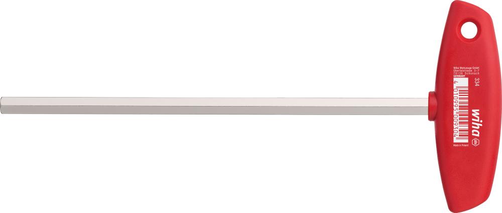 WIHA Stiftschlüssel mit Quergriff Sechskant glanzvernickelt 2,5 mm x 126 mm