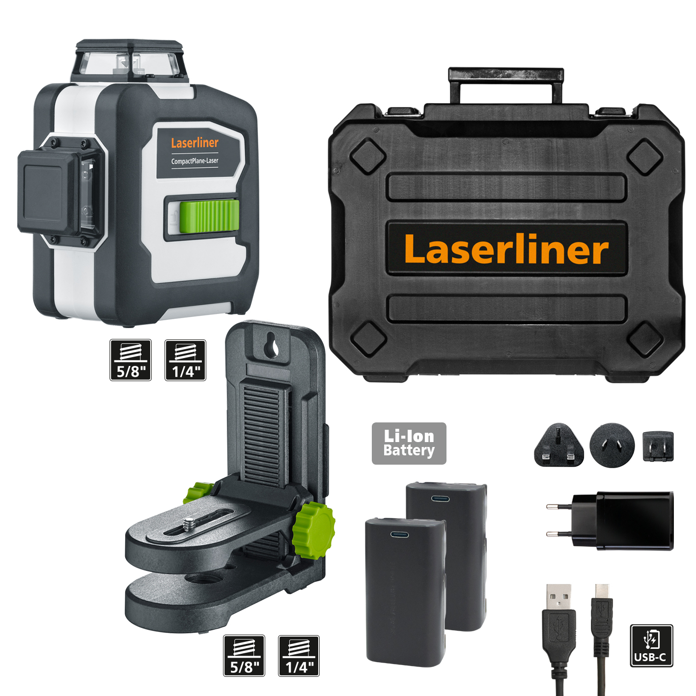 LASERLINER 3D Laser CompactPlane-Laser 3G Pro LASERLINER 3D Laser CompactPlane-Laser 3G Pro