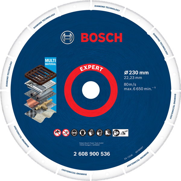 BOSCH EXPERT Diamond Metal Wheel Trennscheibe, 230 x 22,23 mm BOSCH EXPERT Diamond Metal Wheel Trennscheibe, 230 x 22,23 mm