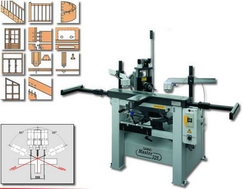 Gannomat Rahmendübel- und Langlochbohrmaschine Master 325 Gannomat Rahmendübel- und Langlochbohrmaschine Master 325