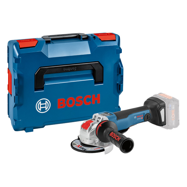 BOSCH Akku-Winkelschleifer mit X-LOCK GWX 18V-10 PSC in L-BOXX