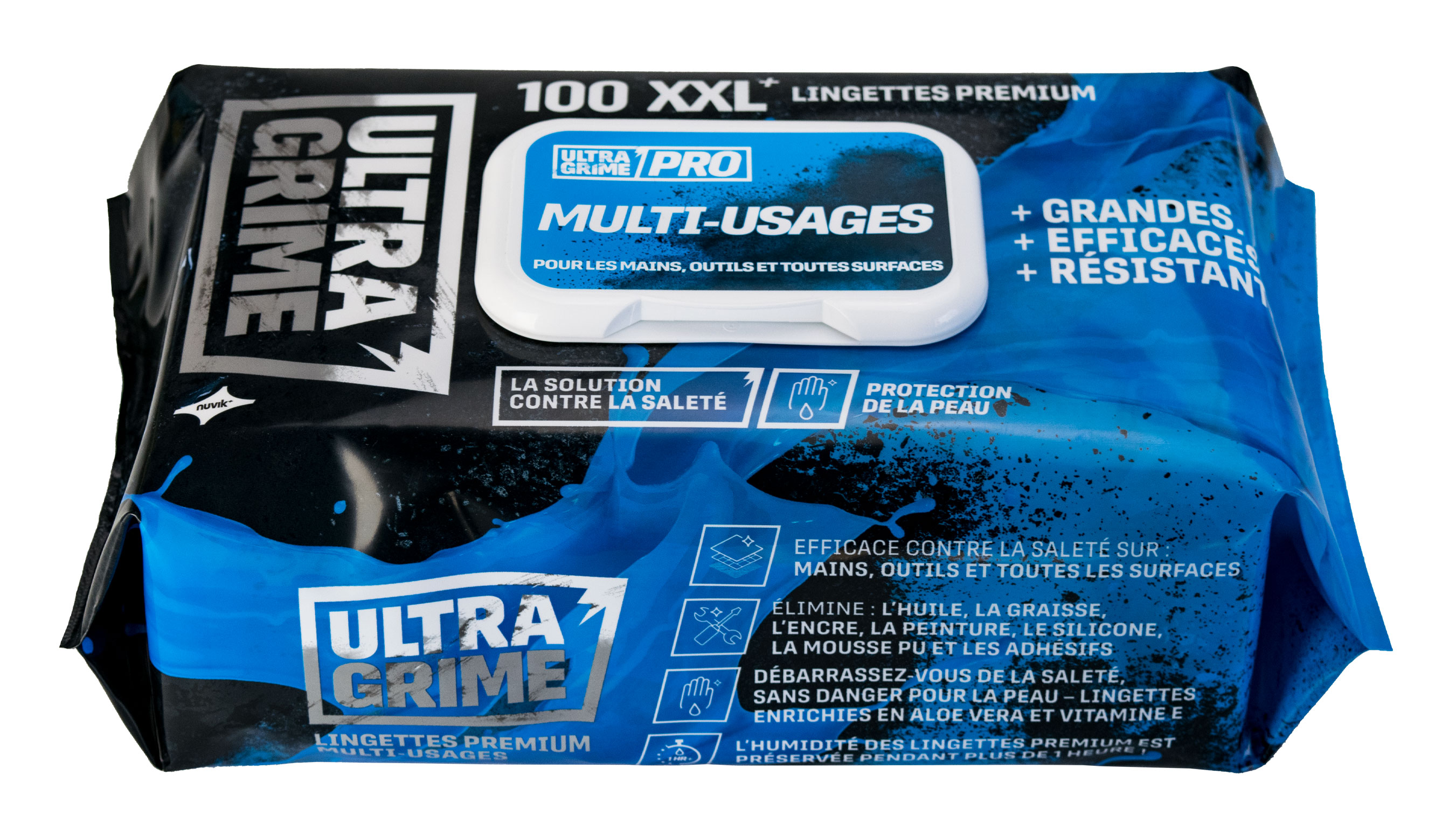 ULTRA GRIME Multiuse Reinigungstücher, 100 Tücher ULTRA GRIME Multiuse Reinigungstücher, 100 Tücher