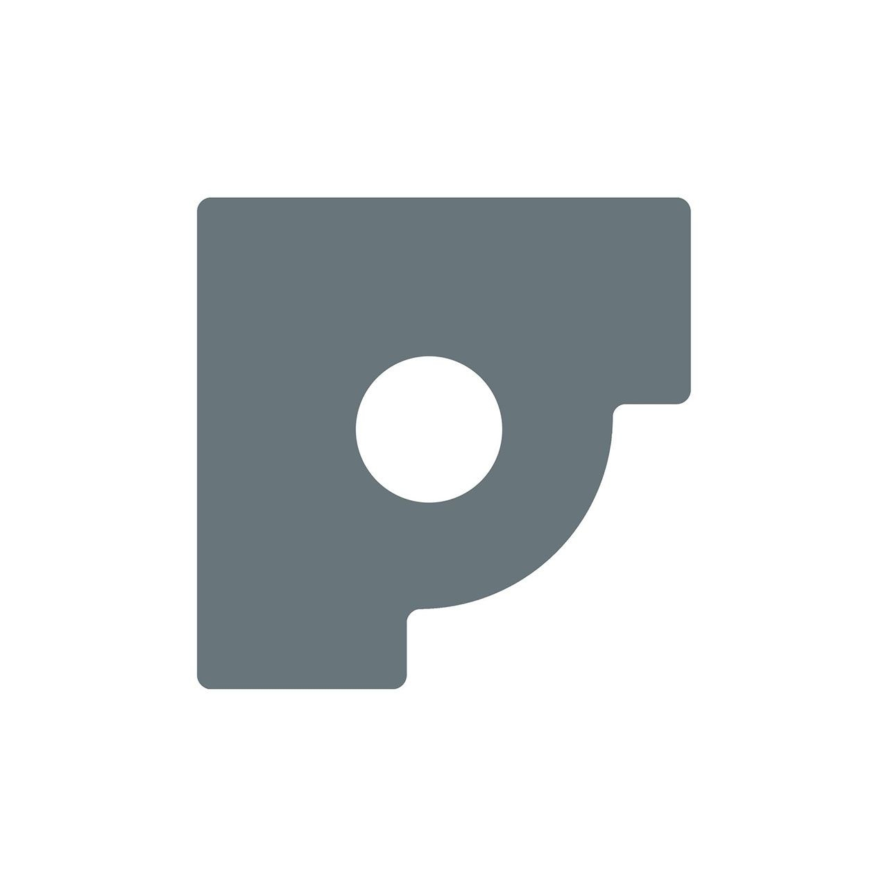 KREG Reduzierplatte Stahl Ø 42 mm