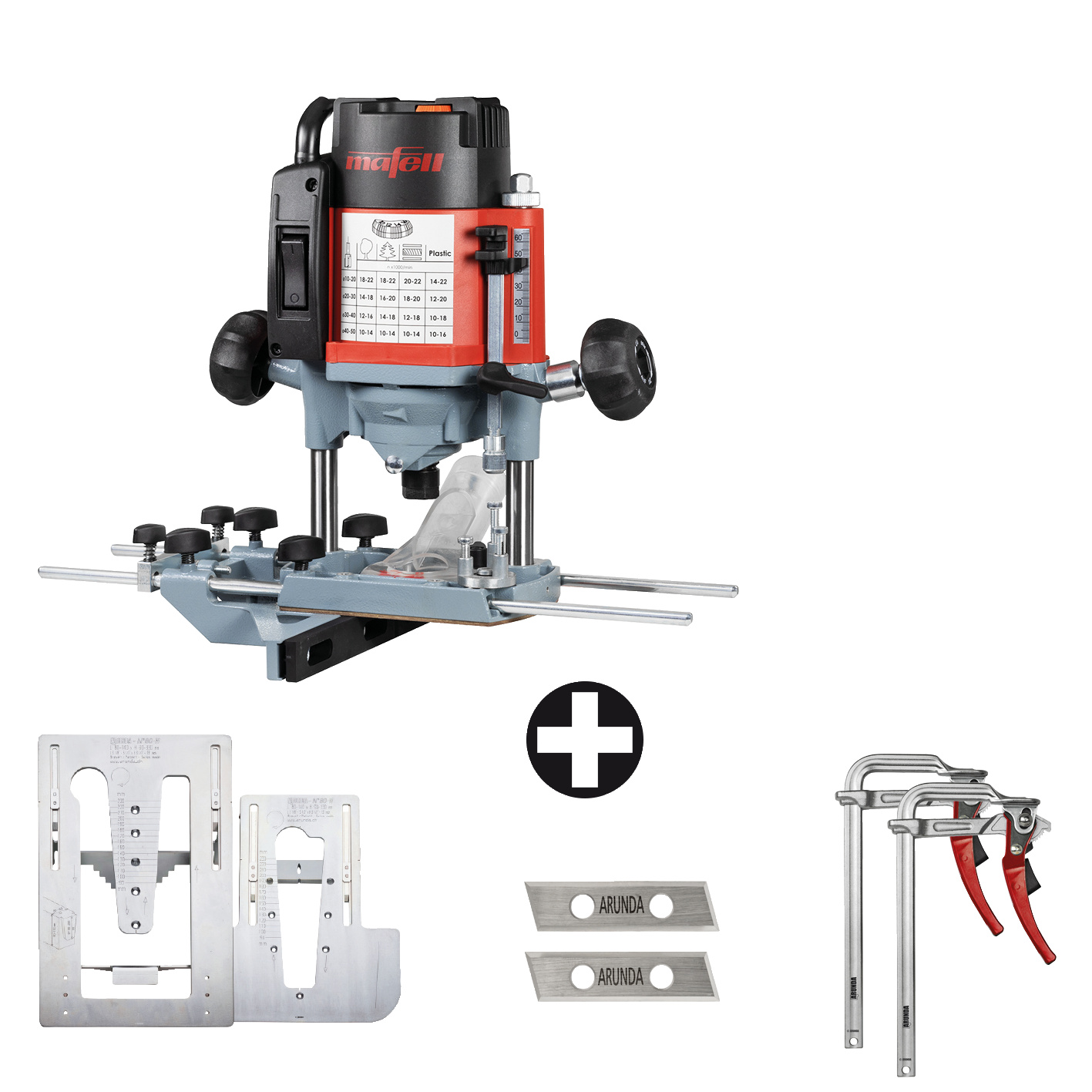 MAFELL Oberfräse LO 65 Ec MaxiMAX im T-MAX