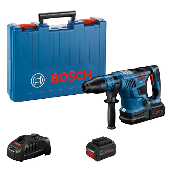 BOSCH Akku-Bohrhammer BITURBO mit SDS max GBH 18V-36 C, 2 x Akku ProCORE18V 5.5Ah BOSCH Akku-Bohrhammer BITURBO mit SDS max GBH 18V-36 C, 2 x Akku ProCORE18V 5.5Ah