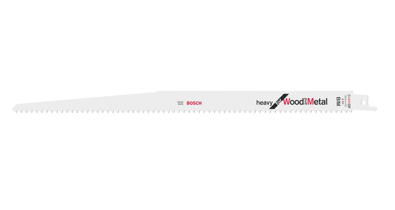BOSCH Säbelsägeblatt S 1411 DF, Heavy for Wood and Metal, 5er-Pack BOSCH Säbelsägeblatt S 1411 DF, Heavy for Wood and Metal, 5er-Pack