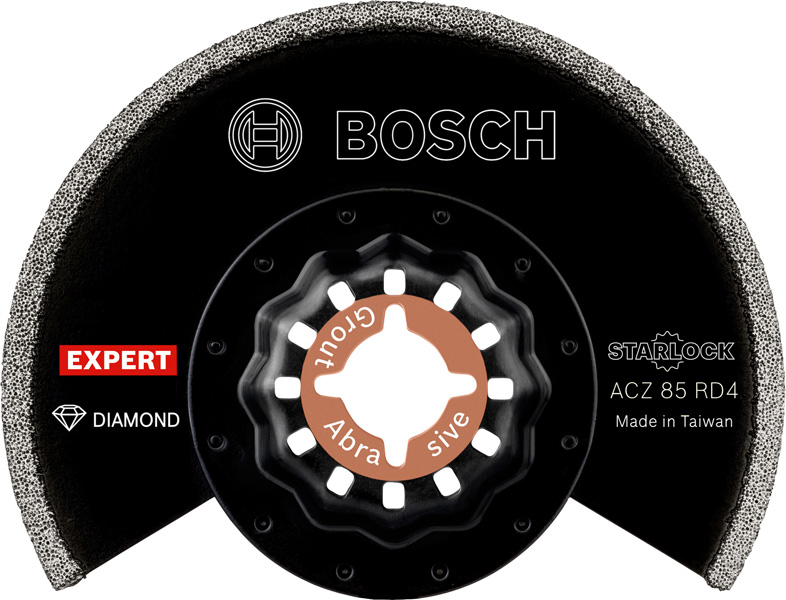 BOSCH EXPERT Grout Segment Blade ACZ 85 RD4 Blatt für Multifunktionswerkzeuge, 85 mm BOSCH EXPERT Grout Segment Blade ACZ 85 RD4 Blatt für Multifunktionswerkzeuge, 85 mm