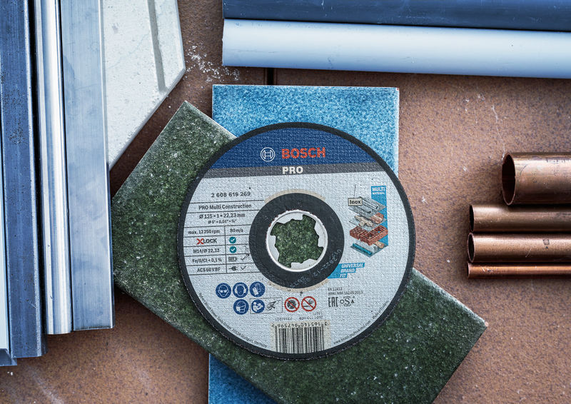 BOSCH X-LOCK Trennscheibe Multi Material 125 x 1 x 22,23, gerade BOSCH X-LOCK Trennscheibe Multi Material 125 x 1 x 22,23, gerade