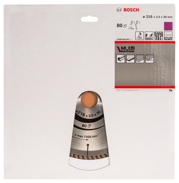 BOSCH Kreissägeblatt Multi Material BOSCH Kreissägeblatt Multi Material