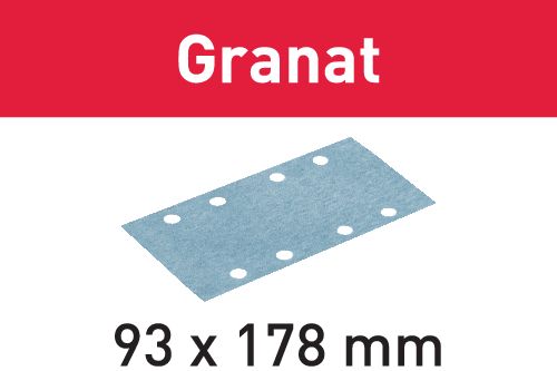 FESTOOL Schleifmittel Granat 93x178 P240 GR/100
