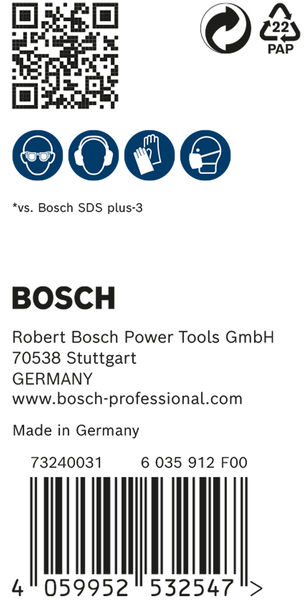 BOSCH EXPERT SDS plus-7X Hammerbohrer, 6 x 100 x 165 mm, 30-tlg.
