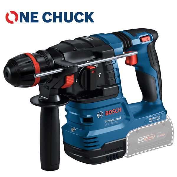 BOSCH Akku-Bohrhammer mit ONECHUCK GBH 18V-22 X in L-BOXX 136 BOSCH Akku-Bohrhammer mit ONECHUCK GBH 18V-22 X in L-BOXX 136