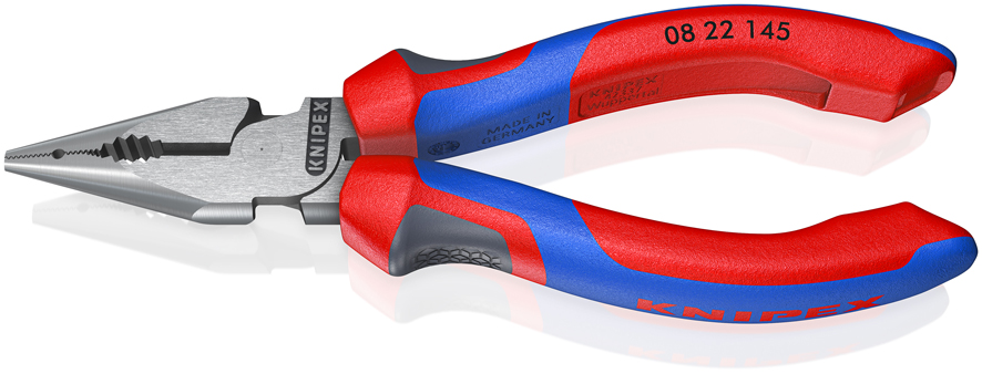 KNIPEX Spitz-Kombizange schwarz atramentiert 145 mm KNIPEX Spitz-Kombizange schwarz atramentiert 145 mm