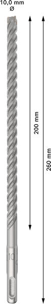 BOSCH PRO SDS plus-5X Hammerbohrer, 10 x 200 x 260 mm, 10-tlg. BOSCH PRO SDS plus-5X Hammerbohrer, 10 x 200 x 260 mm, 10-tlg.