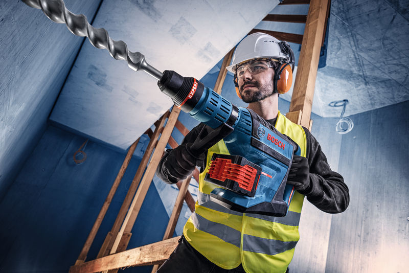 BOSCH EXPERT Akku-Bohrhammer mit SDS max EXBH18V-45, XL-BOXX BOSCH EXPERT Akku-Bohrhammer mit SDS max EXBH18V-45, XL-BOXX