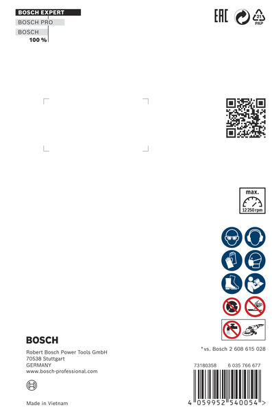 BOSCH EXPERT MultiMaterial X-LOCK Diamanttrennscheiben, 125 x 22,23 x 2,4 x 12 mm BOSCH EXPERT MultiMaterial X-LOCK Diamanttrennscheiben, 125 x 22,23 x 2,4 x 12 mm