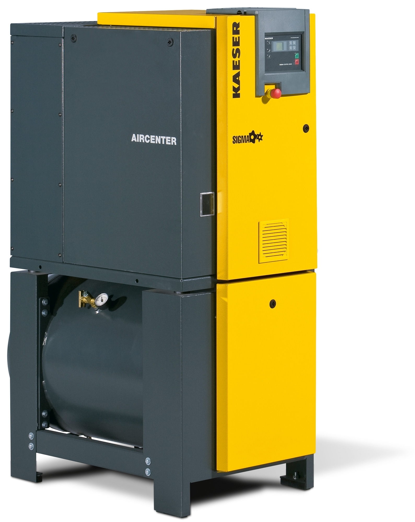 KAESER Schraubenkompressor AIRCENTER SX 8 bei 11 bar max. Überdruck