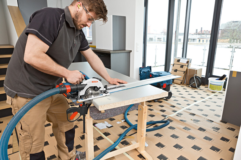BOSCH Akku-Kreissäge GKS 18V-57 G, mit 2x 4,0 Ah Li-Ion Akku, in L-BOXX BOSCH Akku-Kreissäge GKS 18V-57 G, mit 2x 4,0 Ah Li-Ion Akku, in L-BOXX