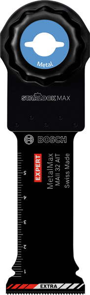 BOSCH EXPERT MetalMax MAII 32 AIT Blatt für Multifunktionswerkzeuge, 70 x 32 mm BOSCH EXPERT MetalMax MAII 32 AIT Blatt für Multifunktionswerkzeuge, 70 x 32 mm