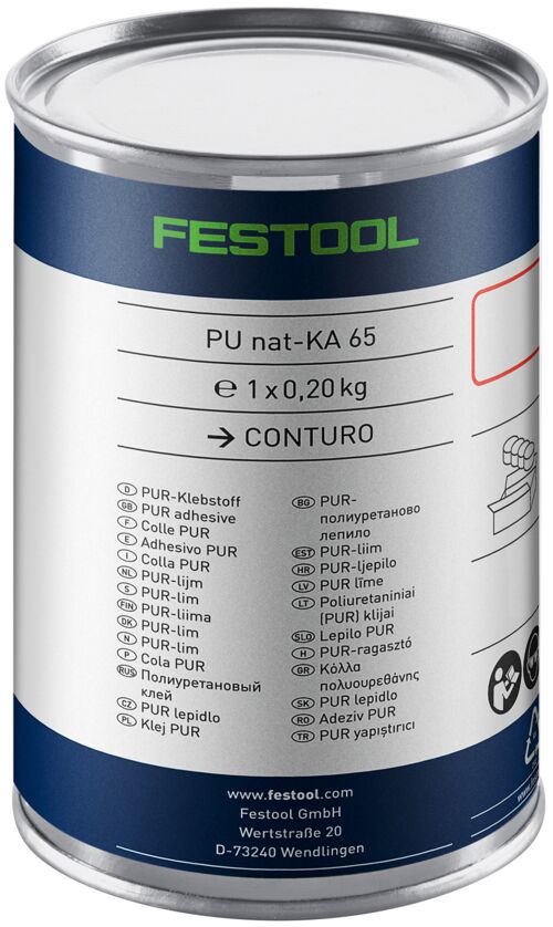 FESTOOL PU-Klebstoff natur PU NAT-KA 65/4