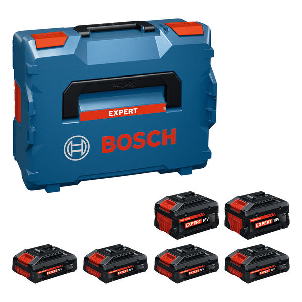 BOSCH Starter-Set 2x EXBA18V-40 + 2x EXBA18V-80