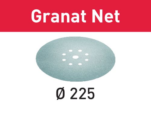 FESTOOL Netzschleifmittel Granat Net D225 P80 GR NET/25