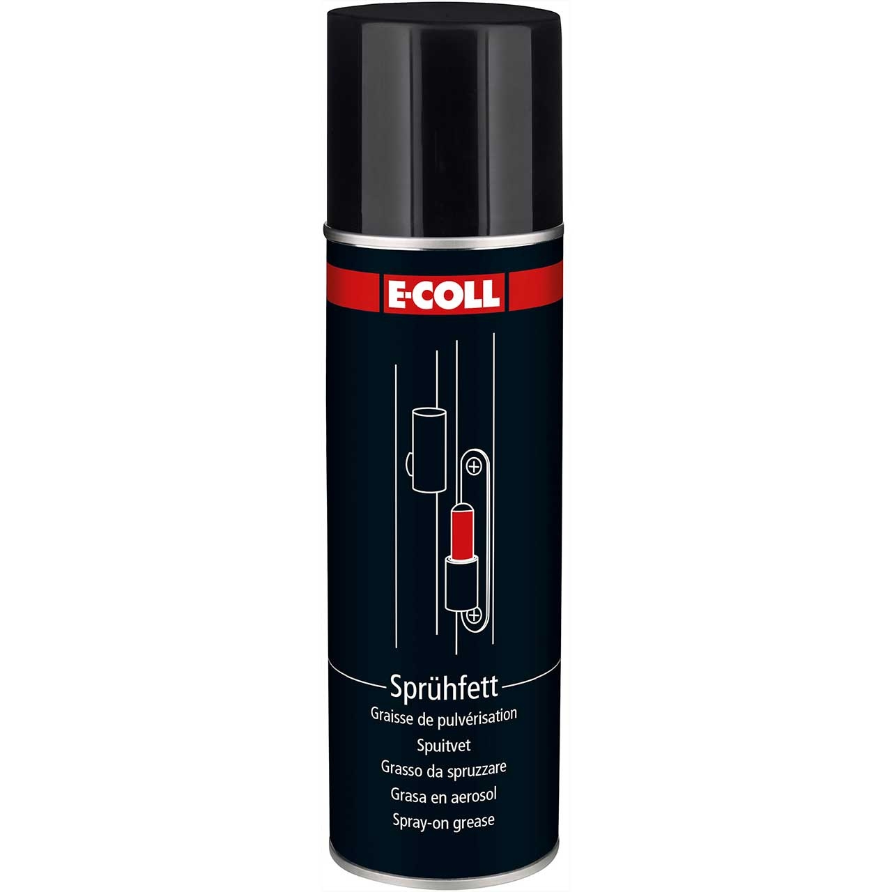 E-COLL Sprühfett 300ml weiß E-COLL Sprühfett 300ml weiß