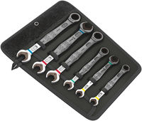 WERA Maul-Ringratschen-/Doppelschlüssel-Satz 6000/6002 JOKER 6 Set WERA Maul-Ringratschen-/Doppelschlüssel-Satz 6000/6002 JOKER 6 Set