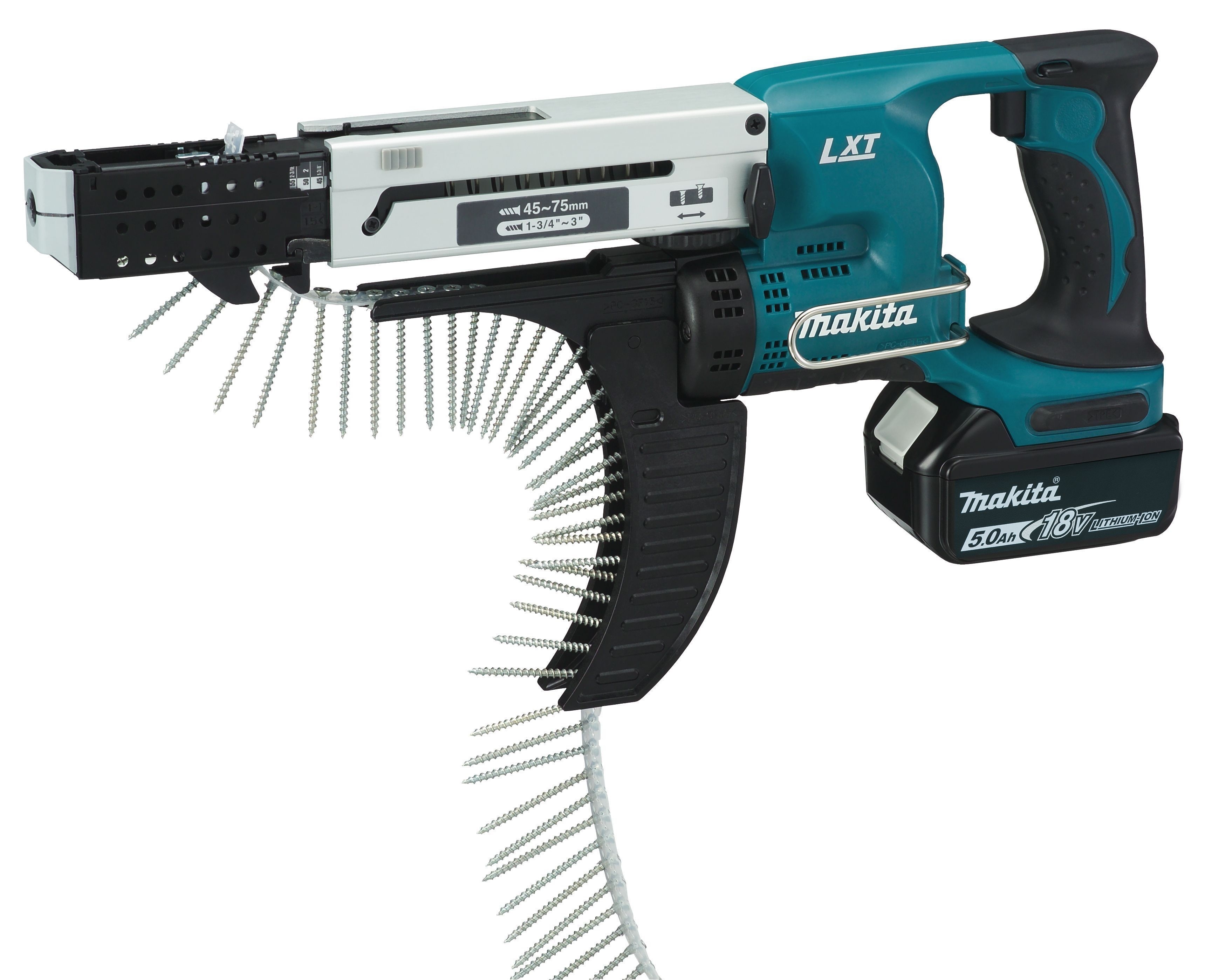 Makita Akku-Magazinschrauber DFR750RTE