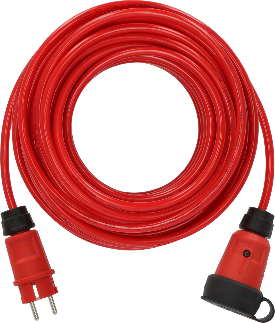 BRENNENSTUHL Professional Verlängerungskabel VQ 2100 IP44, 25m rot H07BQ-F 3G1,5