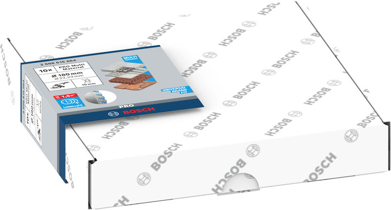 BOSCH PRO Multi Material Diamanttrennscheibe, 180 x 22,23 mm, 10-tlg. BOSCH PRO Multi Material Diamanttrennscheibe, 180 x 22,23 mm, 10-tlg.