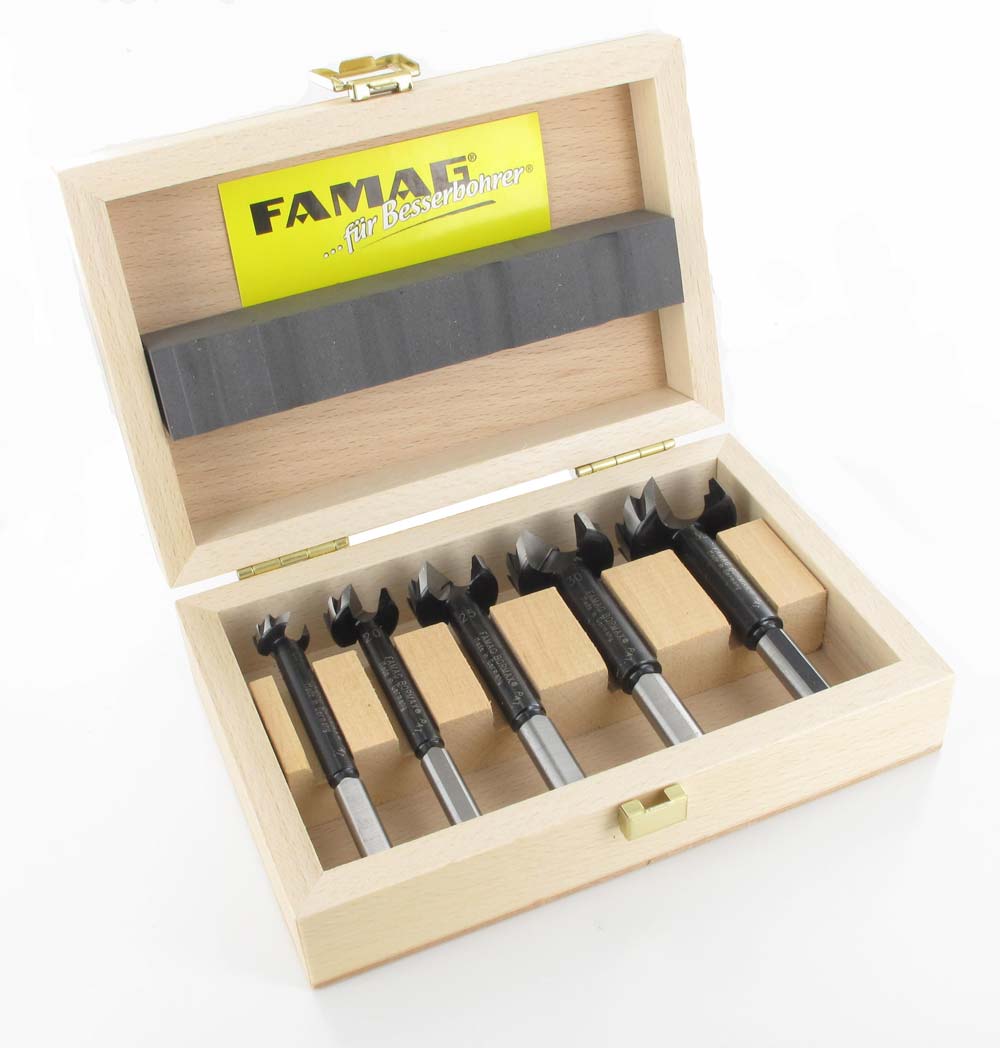 FAMAG Bormax-Satz in Holzkiste 5-teilig FAMAG Bormax-Satz in Holzkiste 5-teilig