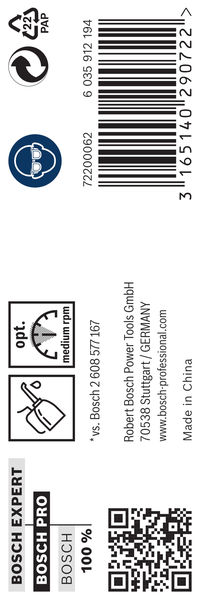 BOSCH Metallbohrer HSS-G, DIN 338