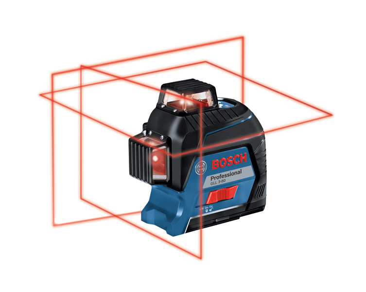 BOSCH Linienlaser GLL 3-80 im Handwerkerkoffer BOSCH Linienlaser GLL 3-80 im Handwerkerkoffer