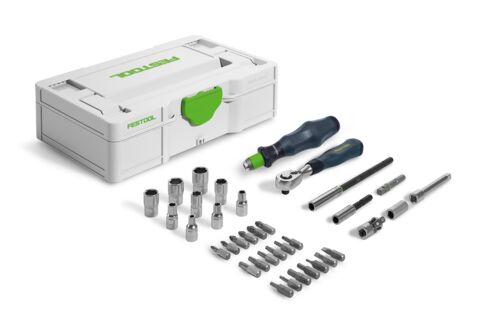 FESTOOL Ratschen-Set SYS3 S 76-1/4"-CE RA FESTOOL Ratschen-Set SYS3 S 76-1/4"-CE RA