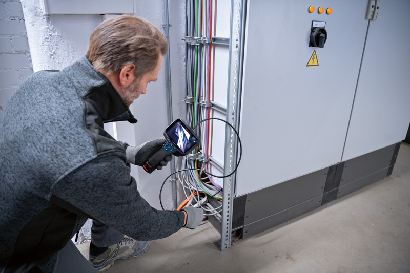 BOSCH Inspektionskamera GIC 12V-5-27 C, 1 x Akku GBA 12V 2.0Ah, L-BOXX BOSCH Inspektionskamera GIC 12V-5-27 C, 1 x Akku GBA 12V 2.0Ah, L-BOXX