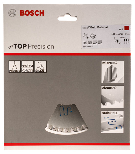 BOSCH Kreissägeblatt Top Precision Best for Multi Material